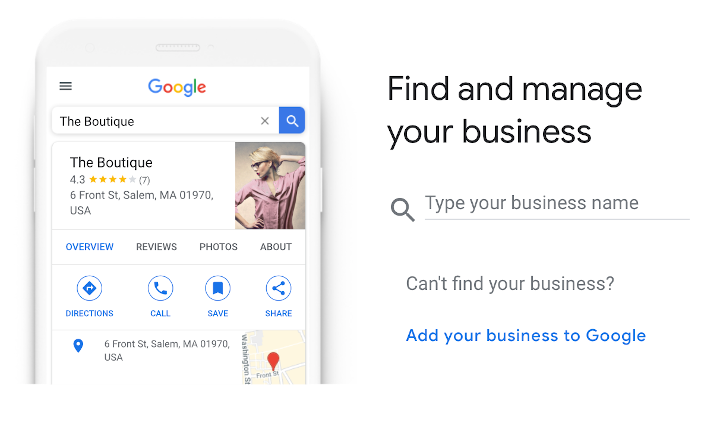 Google Business Profile setup and claiming.